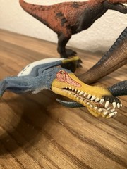 Flaw Wear From Use 5 Schleich Figures Used. 4 Dinosaurs 1 Elephant