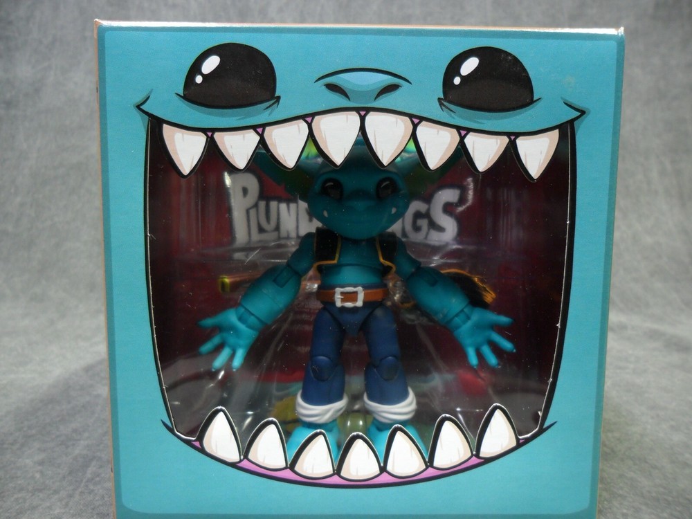 Plunderlings NEW * Captain Teel * Lone Coconut Action Figure Monster Pirate