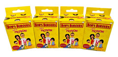 4 LOT Bullsitoy BOB’S BURGERS Series 1 Chibi in Motion Blind Box Clip