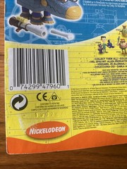 Jimmy Neutron Genius Figure Goddard Mattel Toy Figurine Nickelodeon Viacom 2002