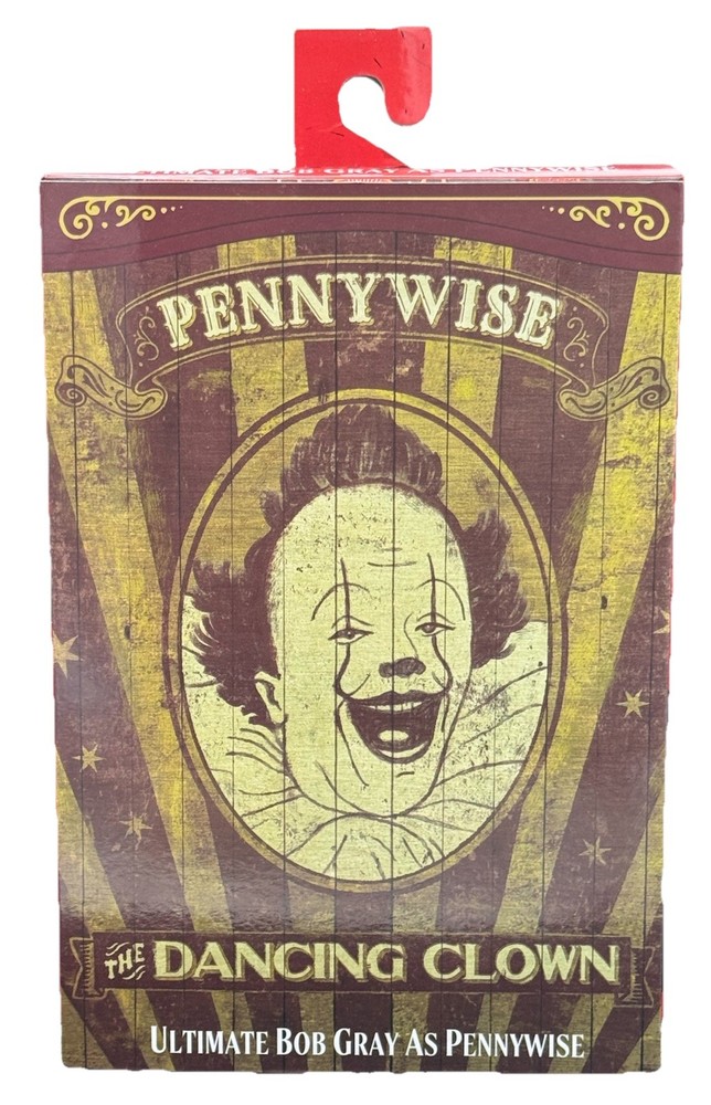 NECA IT Welcome To Derry Ultimate Bob Gray As Pennywise 8”