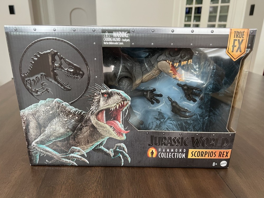 2026 Jurassic World Hammond Collection Scorpios Rex New Ships Now