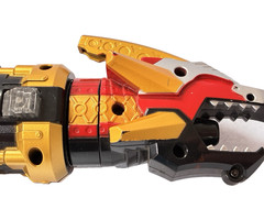 BANDAI DX Tensouder & Gosei Cards + 2 Weapons Power Rangers Megaforce Goseiger