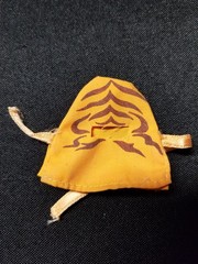 Vintage 1985 Ninja Assassins Werewolf Wolfman Action Figure Hood Accessory