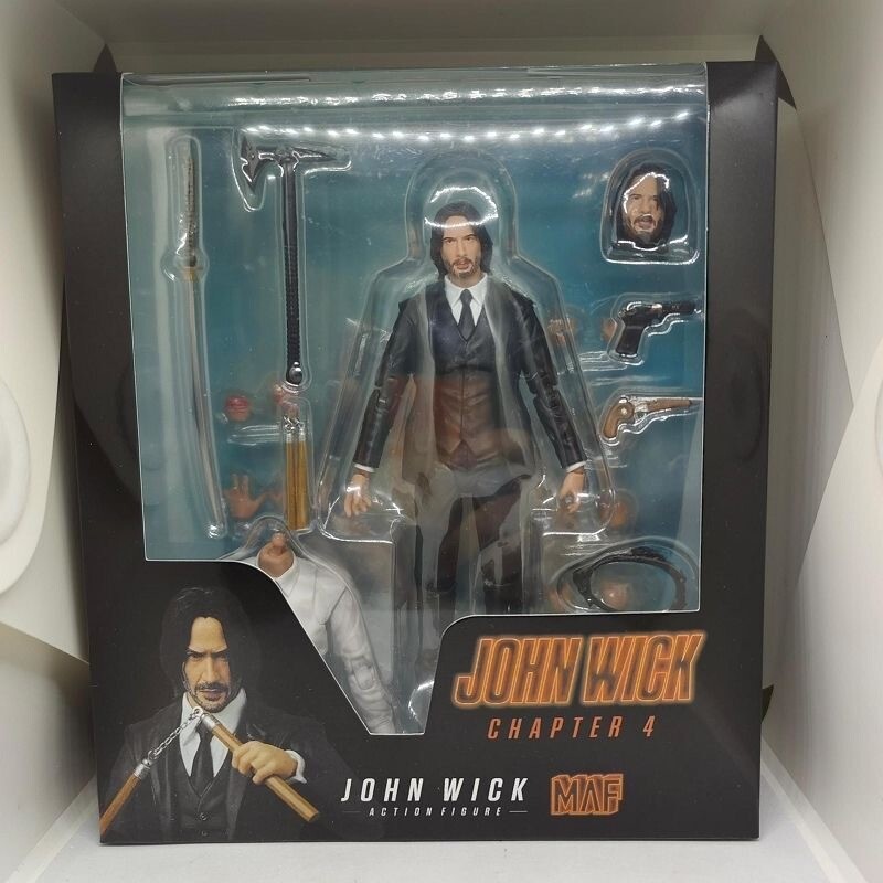MAF No.212 John Wick Chapter 4 Action Figure Toy Set Gifts for Boy Gift New
