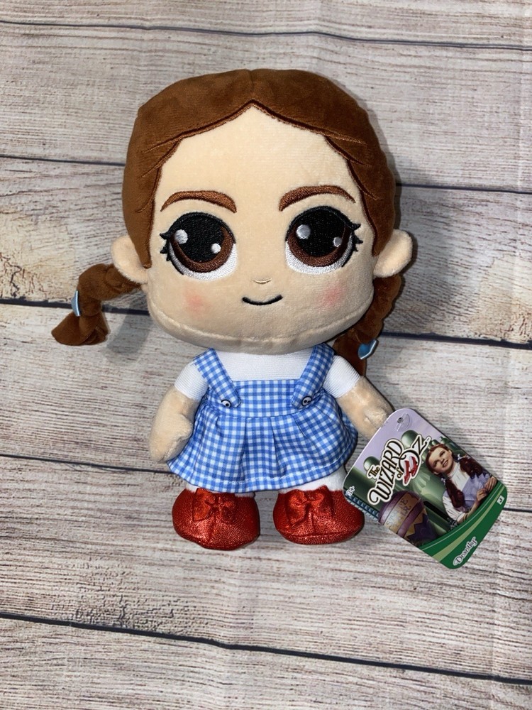 Wizard Of Oz DOROTHY 8″ Plush Red Slippers 2025 Warner Bros. Jazwares NWT