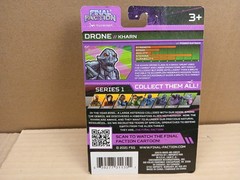 Final Faction 2021 Drone,Decimator,Scourge Pack Lot of 3 Figures & Accessories