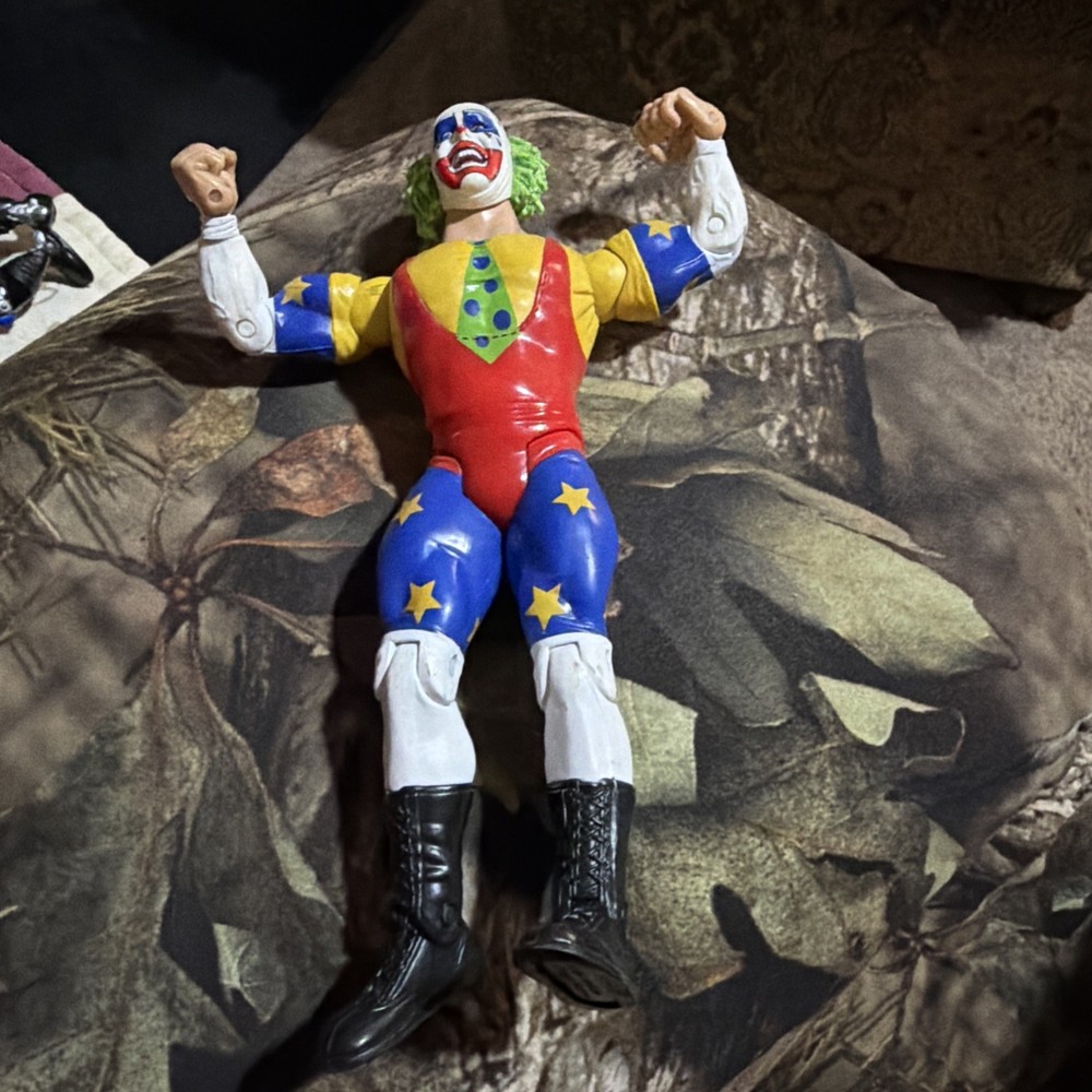 JAKKS Pacific WWE 2003 Adjustable Multicolor Clown Wrestling Action Figure