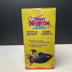 Vintage Mattel 2001 Jimmy Neutron Boy Genius Strato XL Rocket Playset – NEW