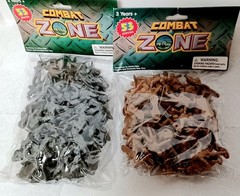 2 Packages of Combat Zone Army, Military Men Toy Soldiers NIP