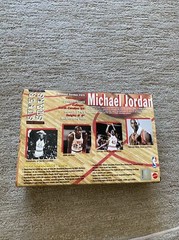 NBA Michael Jordan Then & Now 4 Figures 1999 Chicago Bulls N Carolina All Stars