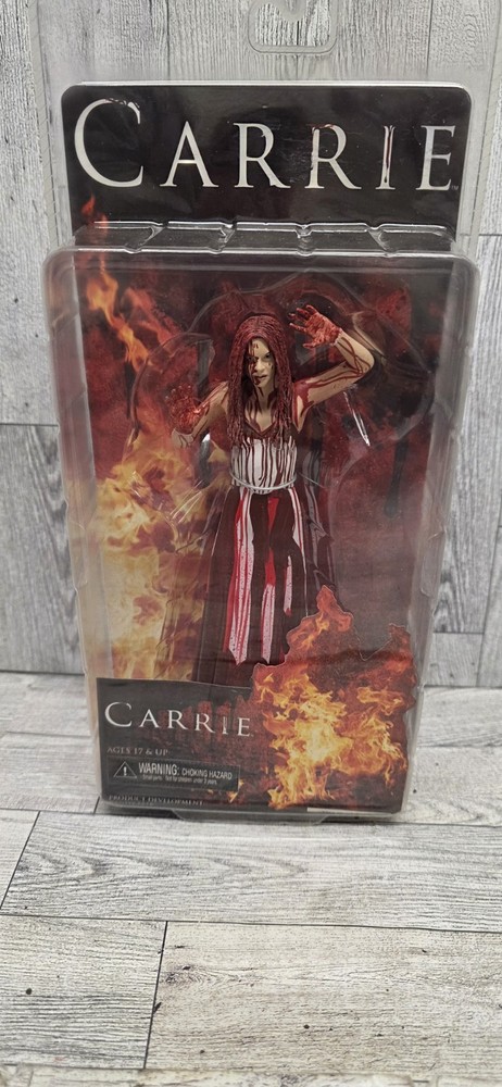 NECA 2013 Stephen King’s Carrie Bloody Prom Dress Variant Figure in Box Sealed