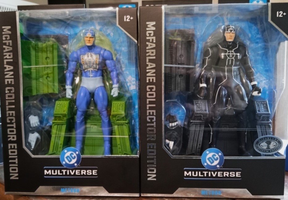 McFarlane Collector Edition DC Multiverse new gods METRON set – Platinum variant