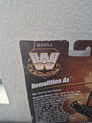 Mattel Demolition Axe Legends WWE Elite World Tag Team Champion