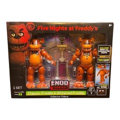 Five Nights at Freddy’s Endo Series Classic & Withered Freddy Figure Set In Hand