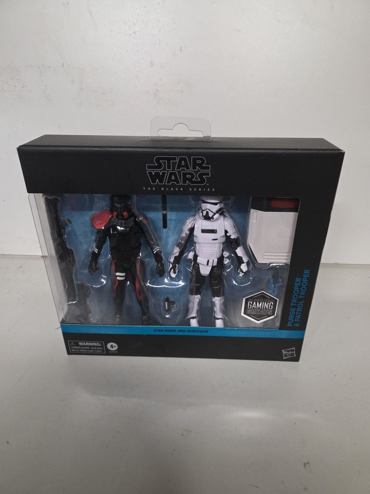 Star Wars (Black Series) JEDI: SURVIVOR (Purge & Patrol Trooper) Figures SEALED