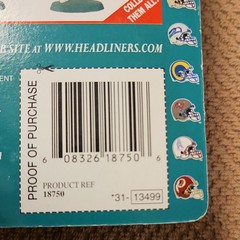Corinthian Headliners Steve McNair NFL Figure 1998 w/ Hat Catalog