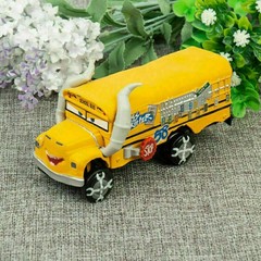 Miss Fritter Crazy School Bus Disney Pixar Cars Diecast Toy Car Kid Vehicle New