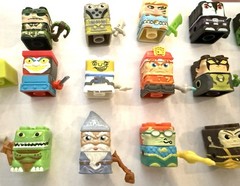 Sick Bricks Lot of 25 By Spin Master Characters Figurines Circa 2015 (est)