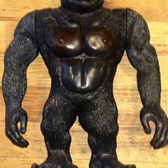 RARE VINTAGE 10″ KING KONG MADE IN CHINA Rubber Action Figure D2