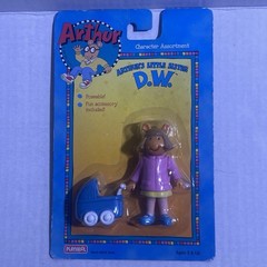 1996 Playskool PBS Kids Arthur 3.75″ D.W. Action Figure Vintage NIP