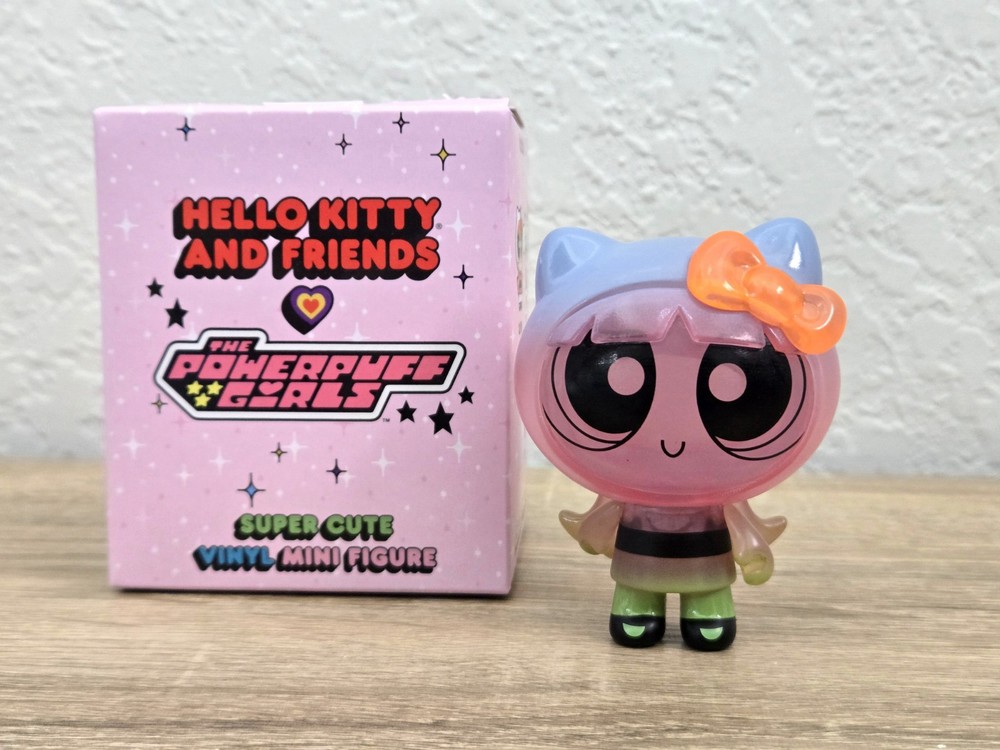RARE Hello Kitty x Powerpuff Girls Besties BLOSSOM as HELLO KITTY Vinyl CHASE