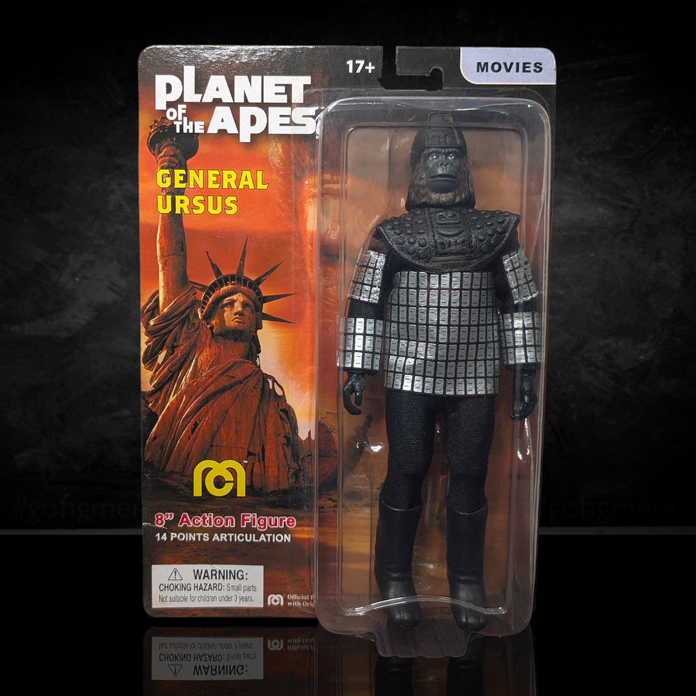 General Ursus Planet of the Apes Retro Style Articulated Mego Action Figure 8