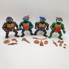 Teenage Mutant Ninja Turtles TMNT (1991) STORAGE SHELL Turtles LEO RAPH MIKE DON
