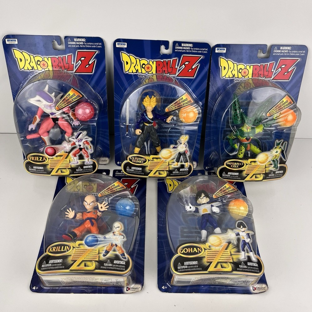Dragon Ball Z SS FUTURE TRUNKS GOHAN KRILLIN FRIEZA IMPERFECT CELL Figures