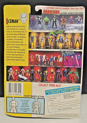 ICEMAN, GIDEON, MAVERICK Lot of 3 The Uncanny X-Men 1990s Marvel ToyBiz/ X-Force