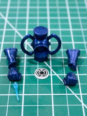 Custom Blue Lantern Corps kit for 1:10 Scale Figure Lantern gauntlet Mcfarlane