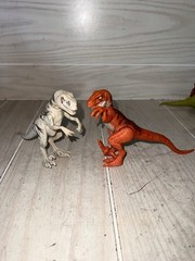 Lot of 8 Jurassic World Dinosaur Figures T Rex Spinosaurus Triceratops
