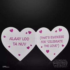 2026 Star Wars Black Series Valentine’s Day Holiday CUPID EWOK 6″ Hasbro Figure