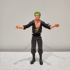 KC-ZORO-SET: 1/12 Wired Fabric Skirt Wrap & Belt for One Piece S.H.Figuarts Zoro