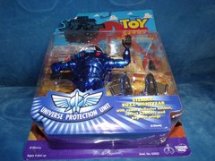 Buzz Lightyear 5” Platinum Stealth Interstellar set NIFSOP 1995 Thinkway new