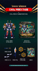 Dino Commander Transforming Robot Truck Set Full Package Miniforce Korea Toy