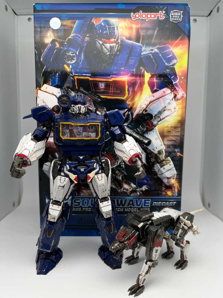 Yolopark Transformers AMK PRO Series Soundwave Model Kit w Preorder Bonus READ