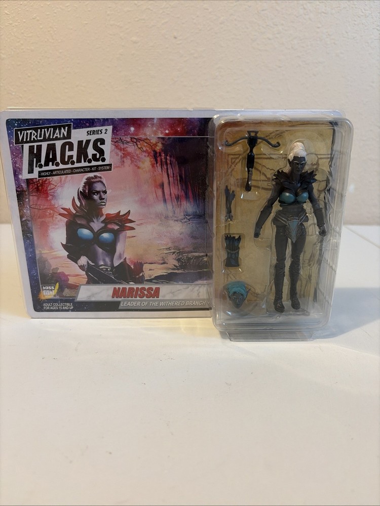 Vitruvian H.A.C.K.S. Series Narissa (Leader of Withered Branch) Female Elf C2-10