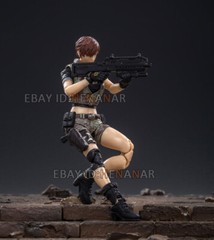 JOYTOY CF Woman Short Hair 1/18 Action Figure Model Military 10.5cm