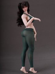 LDDOLL 1/6 Girl Soft Silicone Action Figure Seamless Body Normal chunli 29M