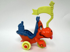 1969 Upsy Downsy Pudgy Fudgy Piggy Bus Tingle Dingle Information Booth Car LOT