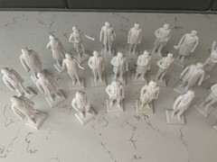 Vintage Louis Marx President Figures White 1950’s Variety – you select