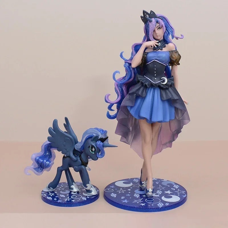 PRINCESS LUNA BISHOUJO ANIME FIGURE MY LITTLE PONY 8″ COLLECTIBLE MODEL TOYS NEW