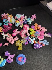 MLP My Little Pony Mini Figure Small 1” & 2″ Blind Bag Ponies Mixed Lot Of 40