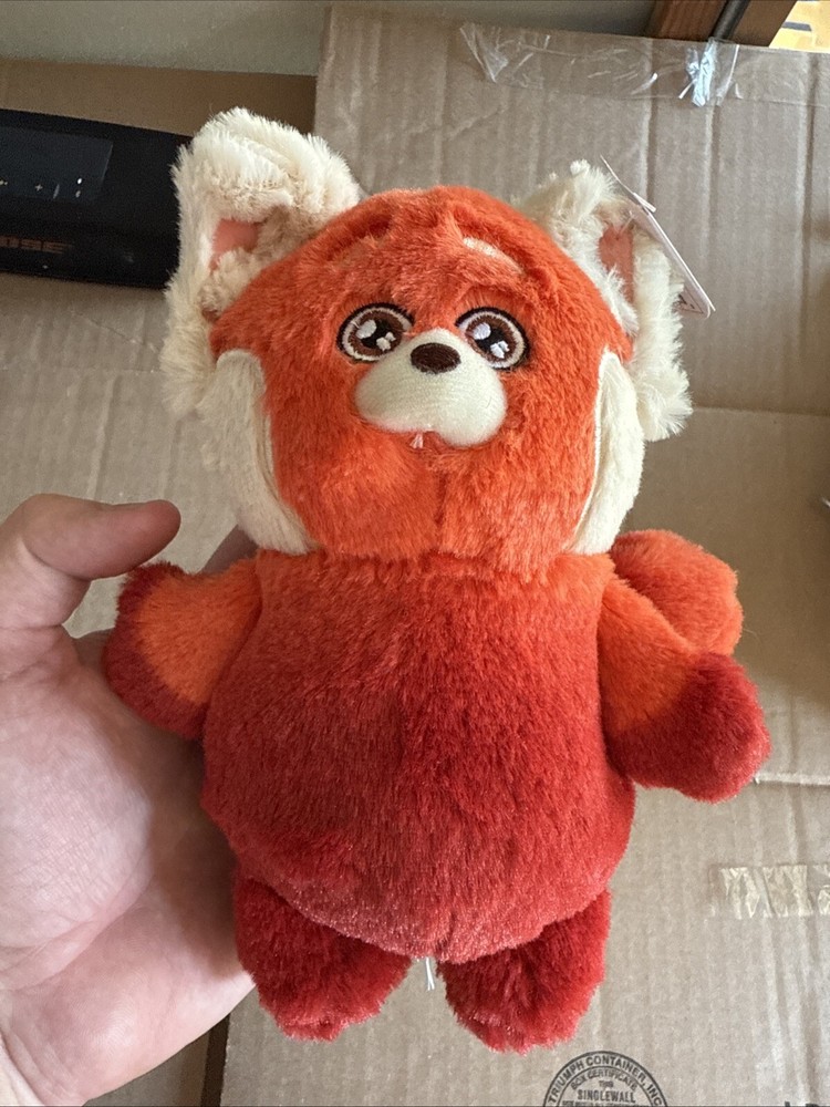 Disney Pixar TURNING RED Movie PANDA MEI 7” Plush Stuffed Animal Doll W/ Tags (K