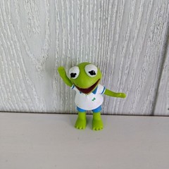 Disney Junior Muppet babies Figure Kermit The Frog EUC