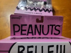 Snoopy & Belle Peanuts Action Figure Super7 ReAction RARE