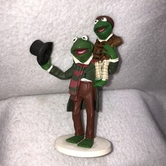 Palisades Mini Muppets Bob Cratchit Tiny Tim Muppet Christmas Carol Kermit *READ