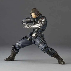 Kaiyodo Revoltech Winter Soldier – Bucky Barnes Movable Anime Action Figure
