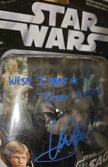 SIGNED Mark Hamill Star Wars Hasbro 2006 Luke Skywalker Figure Mint w COA